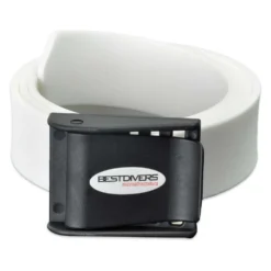 Rubber Nylon Buckle Belt