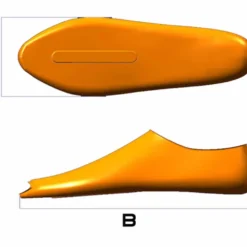 S-990 Camu 25 Fin Blade Single -AquaTrek Shop c4 s 990 camu 25 fin blade single 6