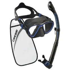 CRESSI Quantum Itaca Ultra Dry Snorkeling Mask Kit